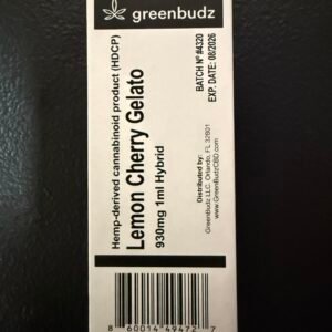 HDCP - Lemon Cherry Gelato 930mg 1ml Hybrid